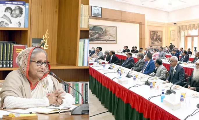আ. লীগ সরকার আসার পর ক্যম্পাসে অস্ত্রের ঝনঝনানি নেই : প্রধানমন্ত্রী