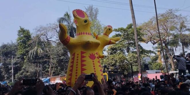 ১৪৩০ সনের মঙ্গল কামনায় শুরু নববর্ষের মঙ্গল শোভাযাত্রা