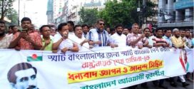 বাজেটকে স্বাগত জানিয়ে রাজধানীতে যুবলীগের আনন্দ মিছিল