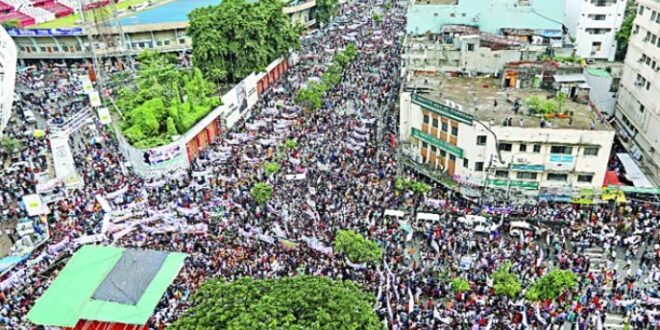 আওয়ামী লীগের এক দফা সংবিধান মেনে নির্বাচন