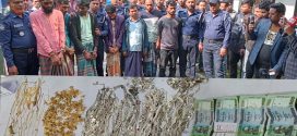 নৈশ প্রহরীকে হত্যা করে লুট করা স্বর্ণ,রুপা উদ্ধার/ গ্রেপ্তার-৭