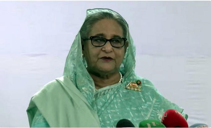 ভোটকেন্দ্রে আসুন, আপনার ভোটটা অনেক মূল্যবান : শেখ হাসিনা