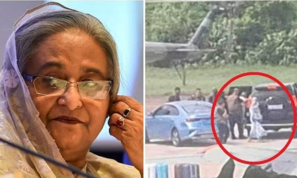 দেশ ছাড়ার আগে যা বলতে চেয়েছিলেন শেখ হাসিনা