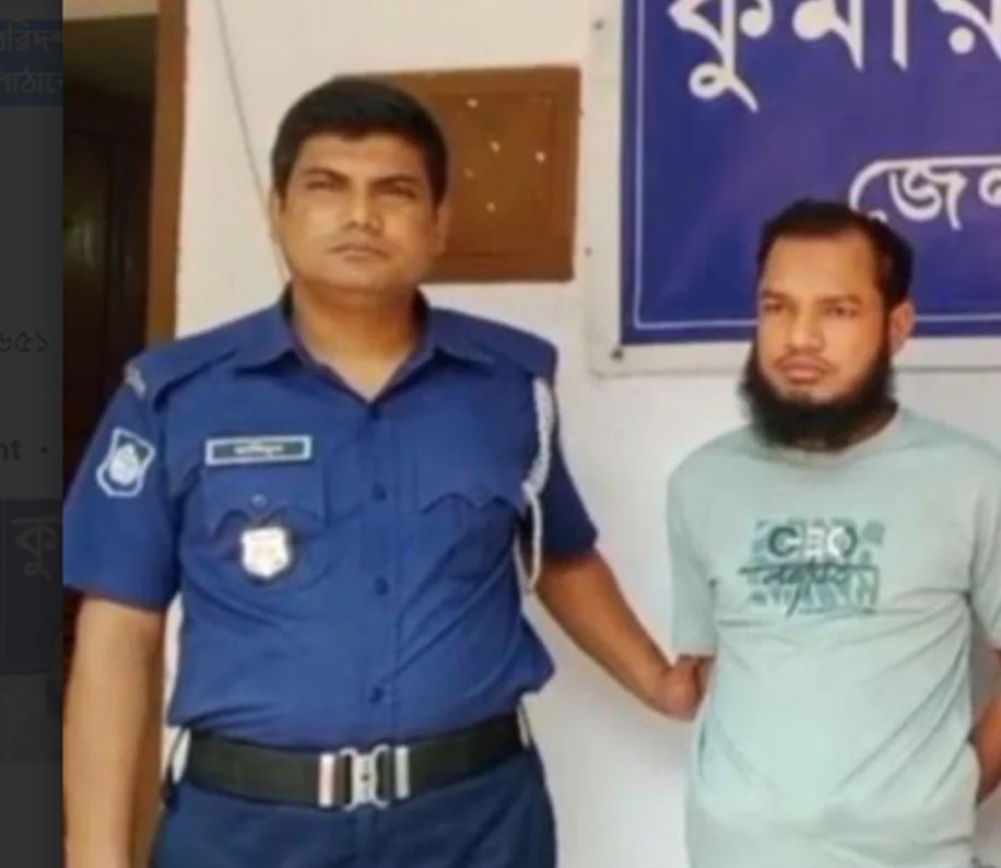 ধর্ষণচেষ্টা মামলায় শিক্ষক আটক, কারাগারে প্রেরন