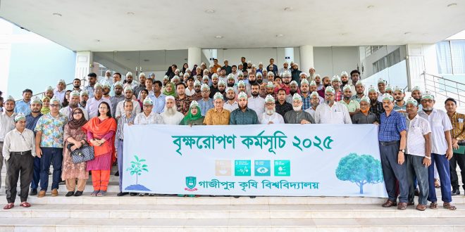 জলবায়ুর পরিবর্তন মোবাবেলায় বৃক্ষের বিকল্প নেই- ভিসি