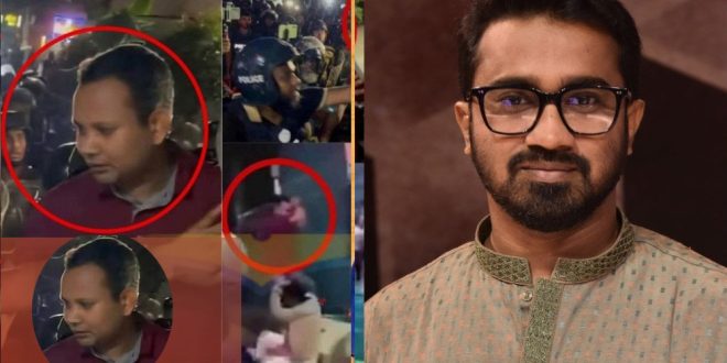 মেরুন পোশাকধারী হামলাকারীর পরিচয় প্রকাশ করলেন রাশেদ খান