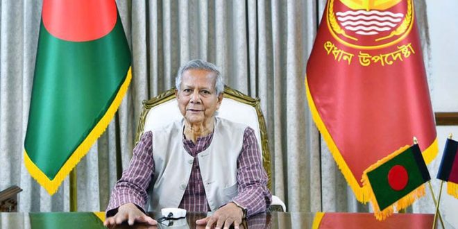 জাতির উদ্দেশে যা বললেন প্রধান উপদেষ্টা