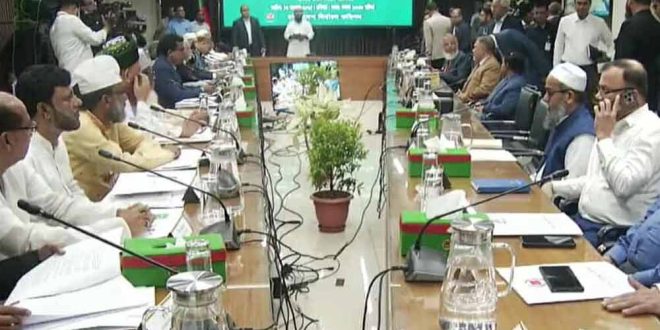 ইসির সঙ্গে সংলাপে ইসলামী ঐক্যজোটের দুই পক্ষ, হট্টগোল
