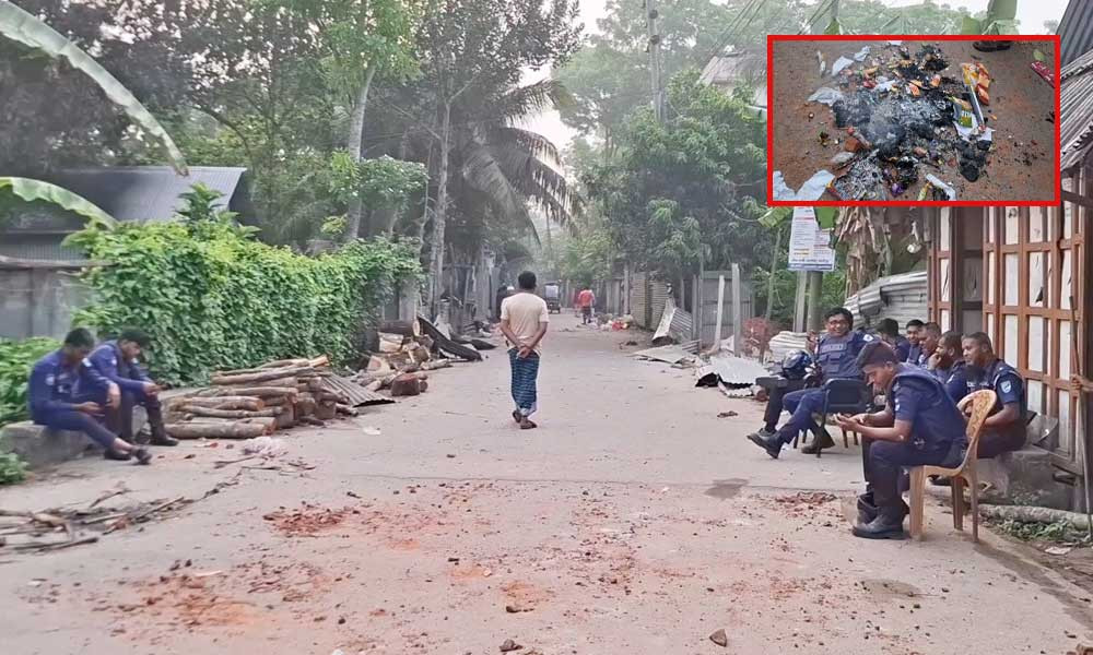 বিয়ের অনুষ্ঠানে চেয়ারে বসা নিয়ে সংঘর্ষ, শতাধিক ককটেল বিস্ফোরণ, আহত ৫