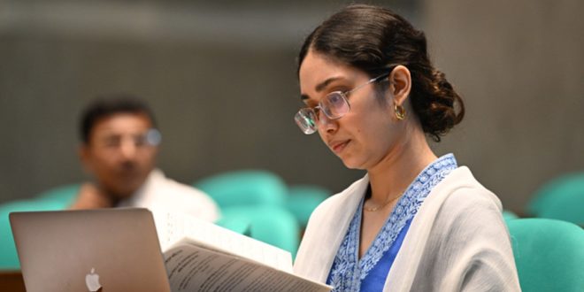 সংসদের ভিভিআইপি লাউঞ্জে জাইমা রহমান