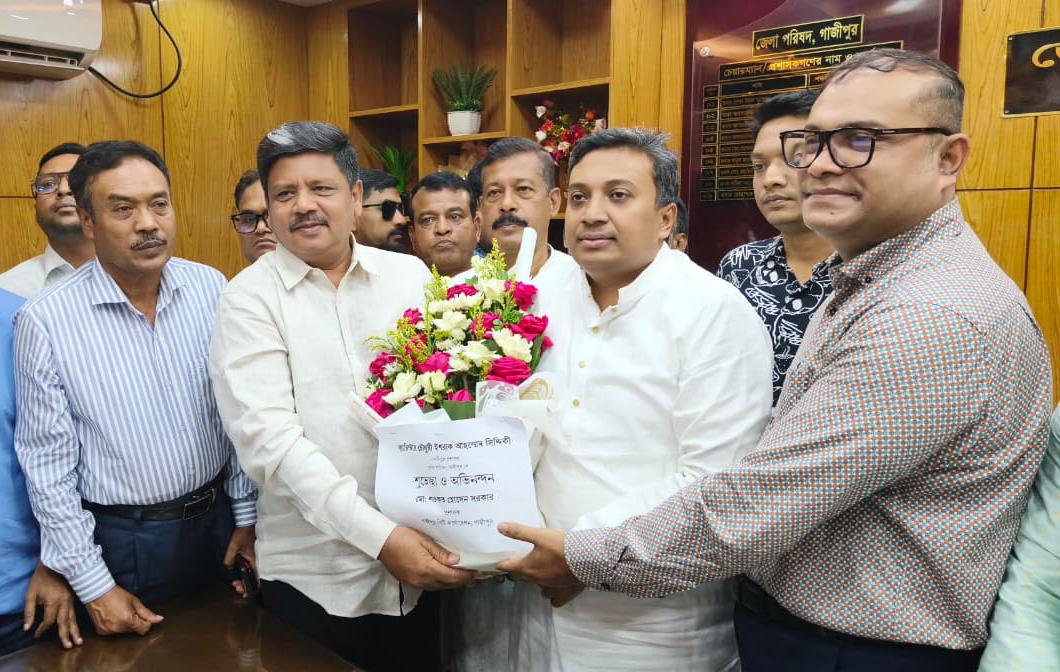 গাজীপুরকে উন্নয়নের’ নগরী গড়তে দুই প্রশাসকের যৌথ অঙ্গীকার