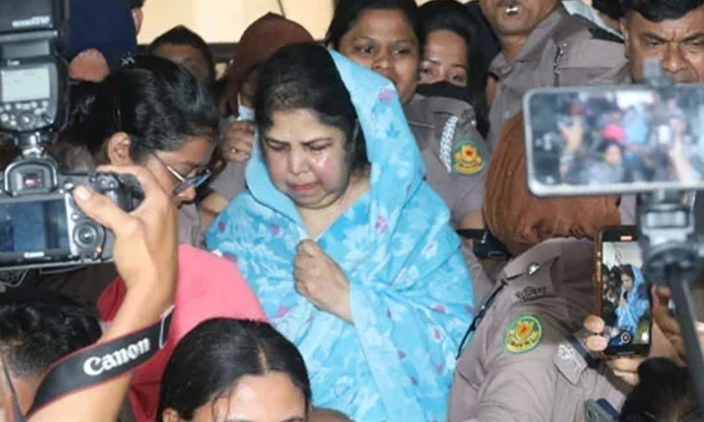 গ্রেপ্তারের ৬ দিনের মাথায় কারামুক্ত শিরীন শারমিন