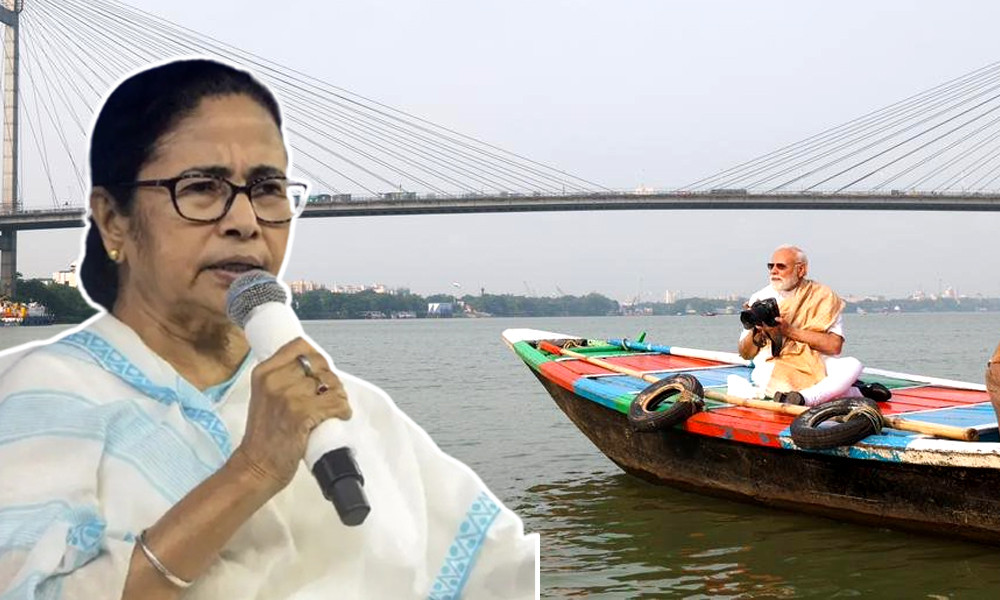 মোদিকে যমুনায় ডুব দিয়ে আসতে বললেন মমতা