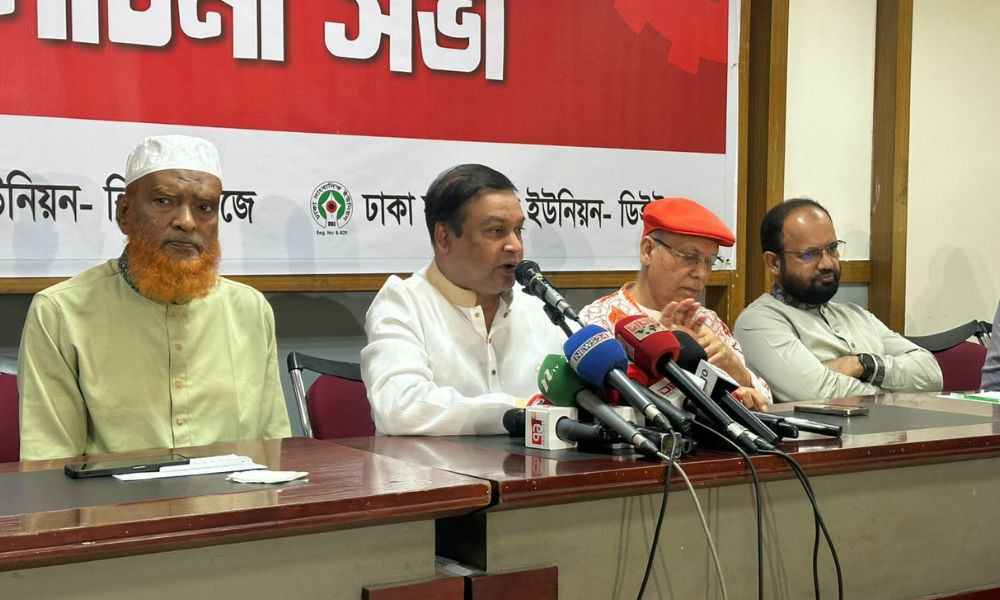 শ্রমজীবী মানুষ হিসেবে বেশি বঞ্চনার শিকার সাংবাদিকরা : কাদের গনি চৌধুরী