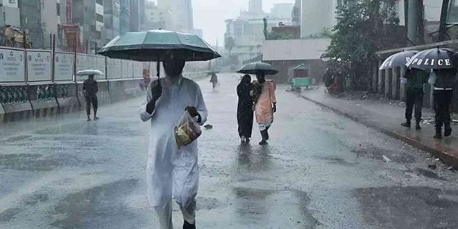 ঢাকাসহ ৮ জেলায় বজ্রবৃষ্টির আভাস