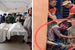 রায়পুরে মা ও ২ মেয়েকে কুপিয়ে হত্যা, গণপিটুনিতে হত্যাকারির মৃত্যু