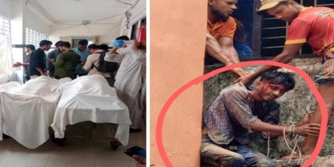 রায়পুরে মা ও ২ মেয়েকে কুপিয়ে হত্যা, গণপিটুনিতে হত্যাকারির মৃত্যু
