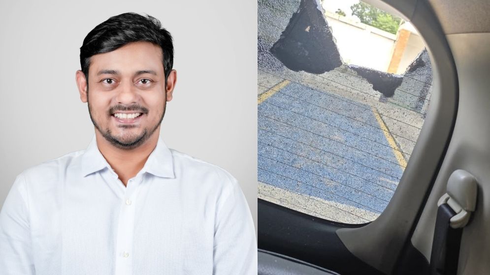 নাসীরুদ্দীন পাটওয়ারীর গাড়িবহরে হামলা