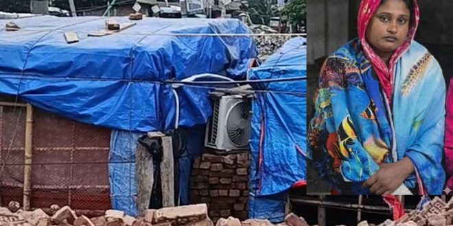 বেদেপল্লির কুঁড়েঘরে এসি-সিসি ক্যামেরা, এক নারীর রাজকীয় আস্তানা