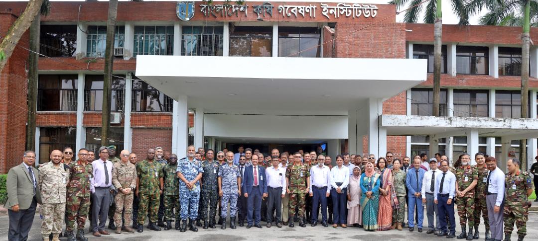 এনডিসি প্রতিনিধি দলের বারি পরিদর্শন
