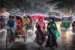 ঢাকাসহ যেসব বিভাগে বজ্রবৃষ্টি হতে পারে