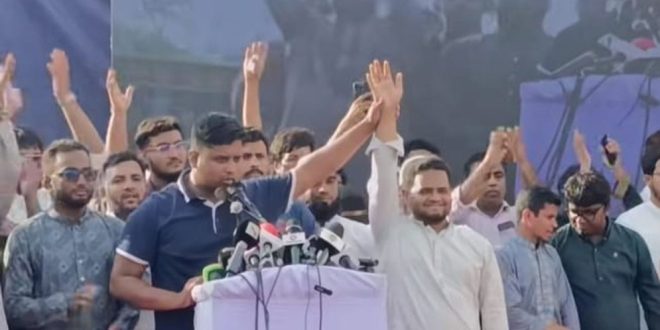 ‘ফার্মের মুরগি’ এই ছাত্ররা রাস্তায় নেমেছিল বলেই আপনি এখন শিক্ষামন্ত্রী–হাসনাত আব্দুল্লাহ