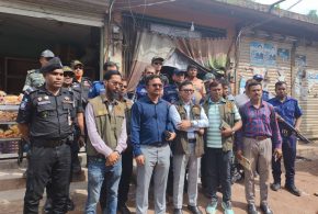 লক্ষ্মীপুরে নিরাপদ খাদ্যের অভিযানে তৃপ্তি বেকারিকে ১লাখ টাকা জরিমানা