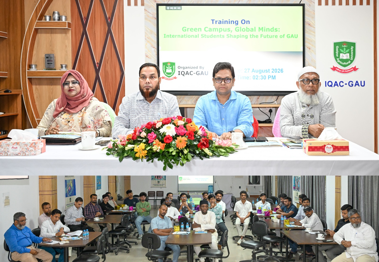 গাকৃবিকে বৈশ্বিক উচ্চশিক্ষার গ্লোবাল হাব করতে চাই- উপাচার্য