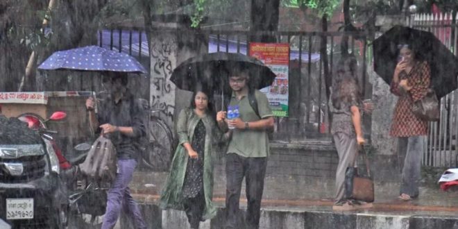 ঢাকাসহ ৮ জেলায় বজ্রবৃষ্টির আভাস
