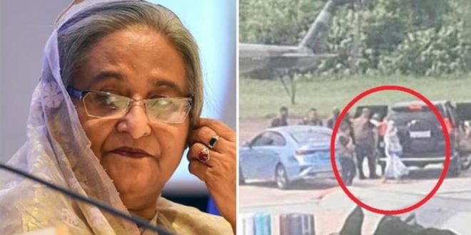 হাসিনার দেশত্যাগের অজানা অধ্যায়, ২ বছর পর উঠে এলো চাঞ্চল্যকর তথ্য